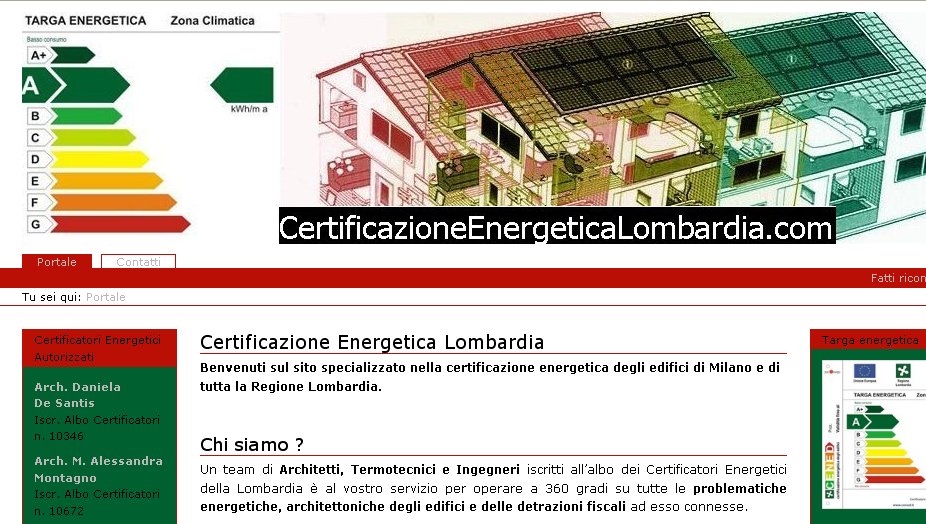 Certificazione Energetica Lombardia